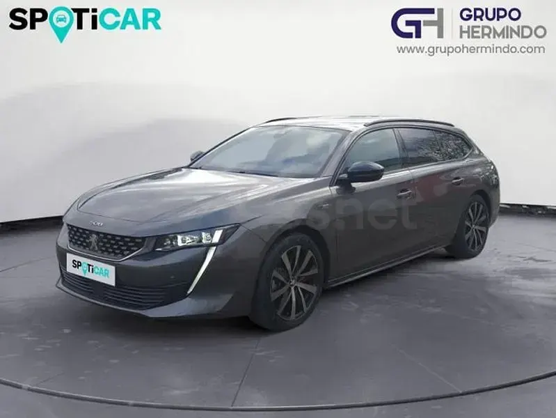 Usado Peugeot 508 GT 225 CV (165 kW) 2020 Gris / plata Familiar