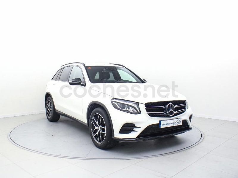 Usado Mercedes GLC250 AMG line 204 CV (150 kW) 2016 Blanco SUV