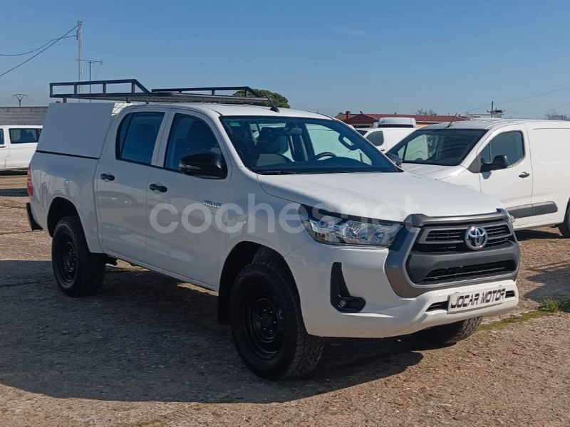 Blanco Usado 2021 Toyota HiLux Recogida | 32.000 € (Caro) - Imagen 1/4