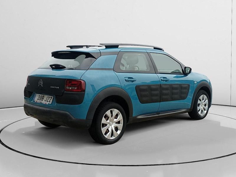 Usado Citroën C4 Cactus Feel 82 CV (60 kW) 2016 Azul Utilitario
