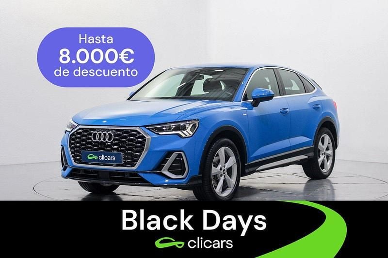 Azul Usado 2022 Audi Q3 Sportback S-Line SUV | 32.490 € (Precio justo) - Imagen 1/4