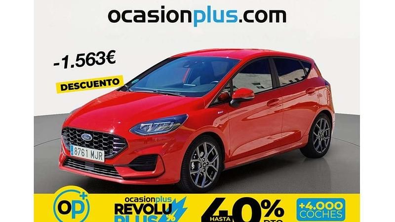 Usado Ford Fiesta ST-Line 125 CV (91 kW) 2023 Rojo Utilitario