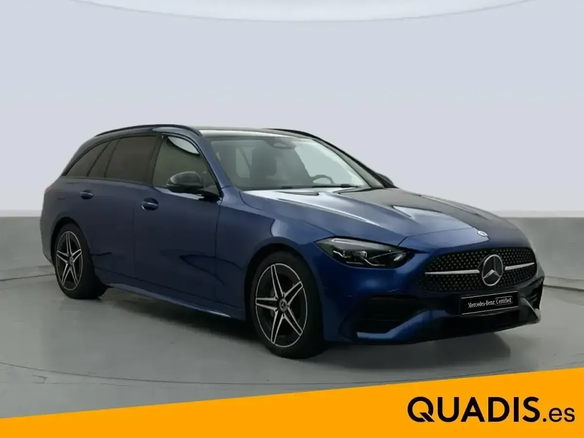 Usado Mercedes C220 200 CV (147 kW) 2025 Azul Familiar