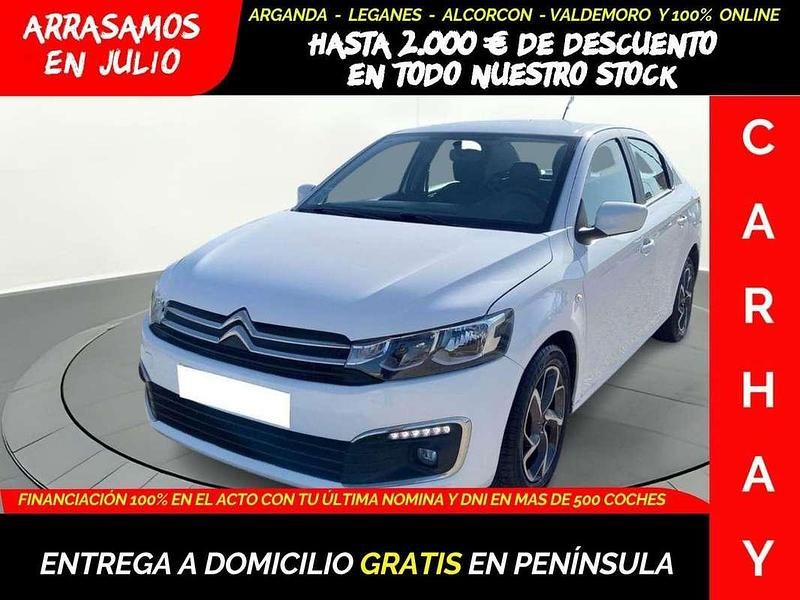 Blanco Usado 2019 Citroën C-Elysee I Shine Berlina | 9690 € (Precio justo) - Imagen 1/4
