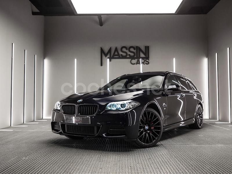 Azul Usado 2015 BMW 530 Familiar | 18.999 € (Precio justo) - Imagen 1/4