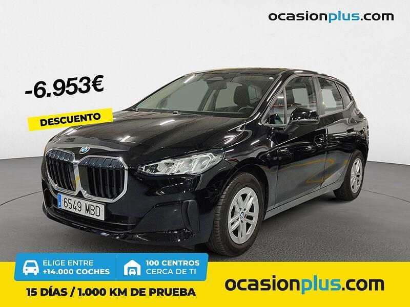 Negro Usado 2022 BMW 218 Active Tourer Monovolumen | 25.490 € (Precio justo) - Imagen 1/4