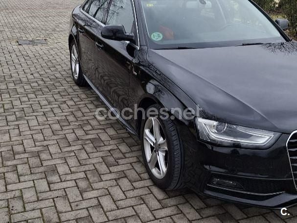 Usado Audi A4 S-Line 150 CV (110 kW) 2016 Negro Familiar
