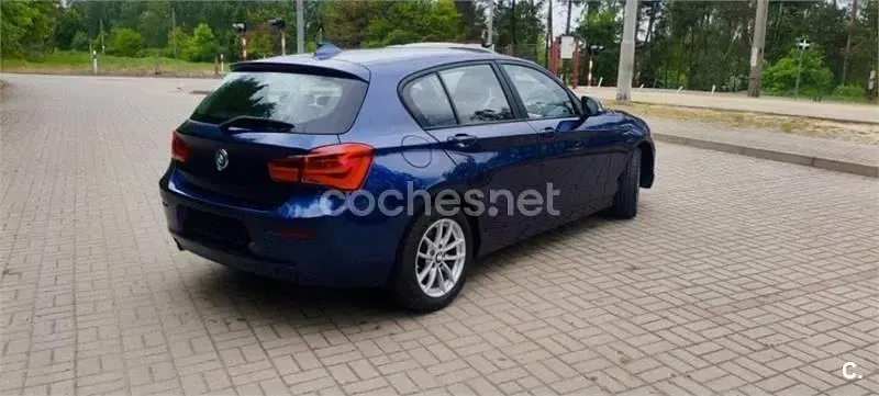 Usado BMW 116 Efficient Dynamics 116 CV (85 kW) 2018 Azul Utilitario