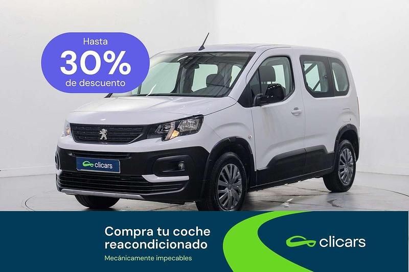 Usado Peugeot Rifter Active 102 CV (75 kW) 2022 Blanco Monovolumen