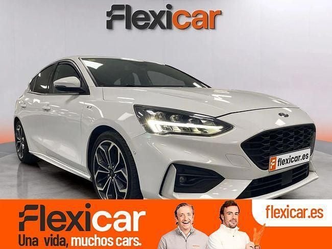 Blanco Usado 2018 Ford Focus ST-Line Berlina | 11.990 € (Precio justo) - Imagen 1/4