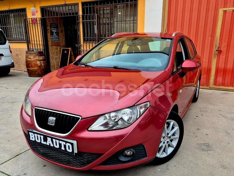 Granate Usado 2010 Seat Ibiza ST Style Familiar | 5800 € (Precio justo) - Imagen 1/4