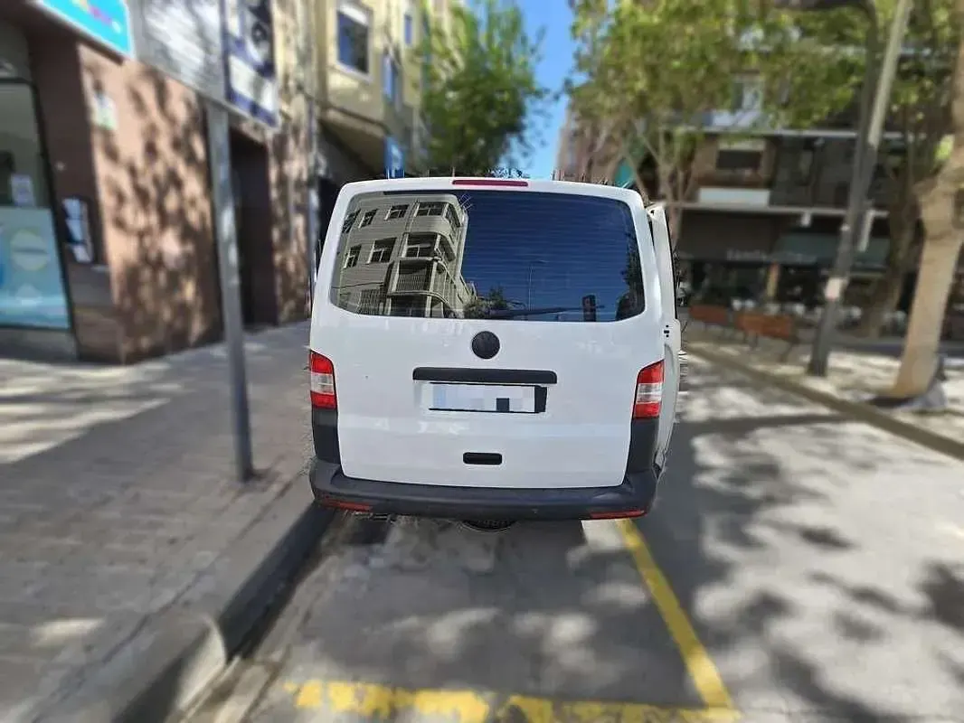Usado VW Transporter 102 CV (75 kW) 2013 Blanco Van