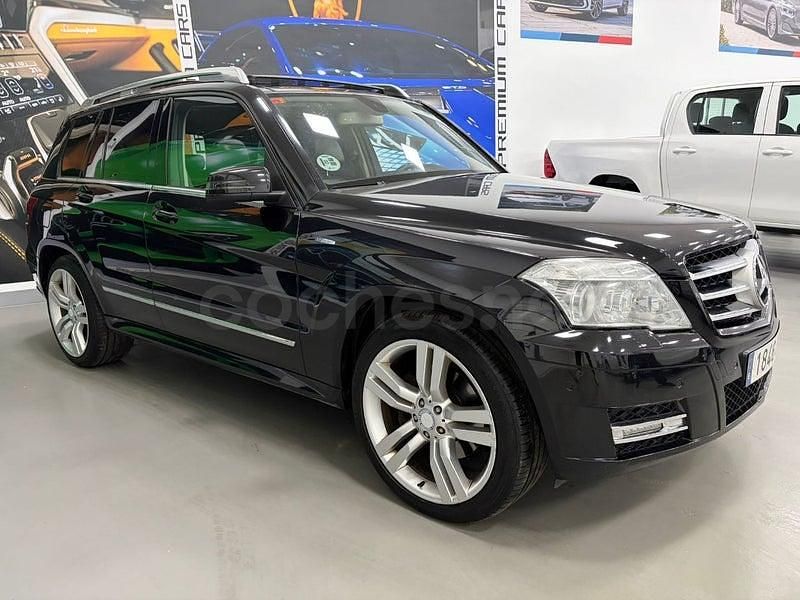 Usado Mercedes GLK220 170 CV (125 kW) 2013 Negro SUV