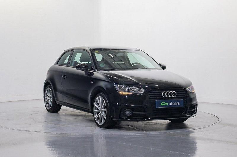 Usado Audi A1 86 CV (63 kW) 2014 Negro Utilitario
