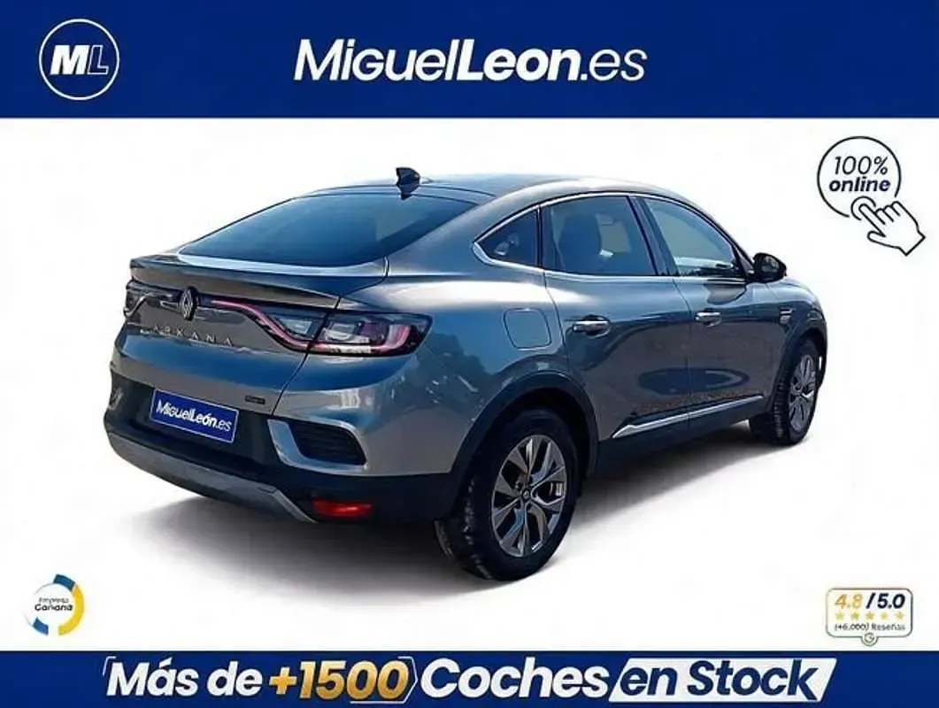 Usado Renault Arkana Techno 145 CV (106 kW) 2025 Gris SUV