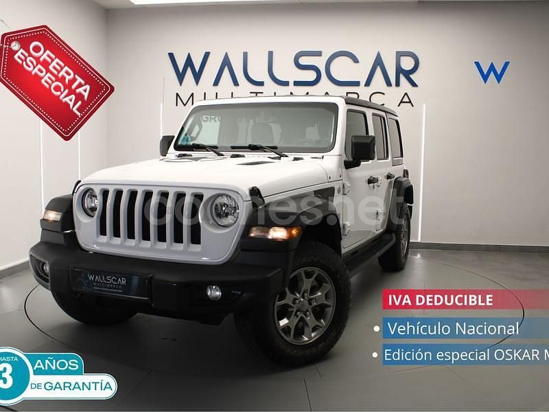 Blanco Usado 2021 Jeep Wrangler SUV | 45.980 € (Buen precio) - Imagen 1/4