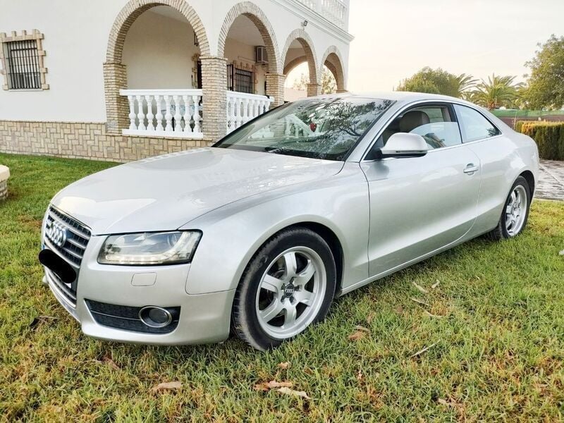 Gris Usado 2009 Audi A5 Coupe | 8999 € (Precio justo) - Imagen 1/4