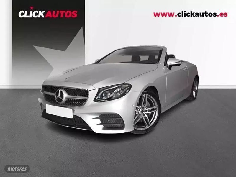 Plata Usado 2019 Mercedes E220 Descapotable | 38.900 € (Precio justo) - Imagen 1/4