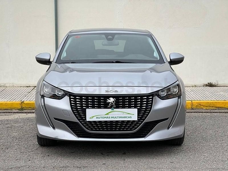 Usado Peugeot 208 Allure 100 CV (73 kW) 2021 Gris / plata Utilitario