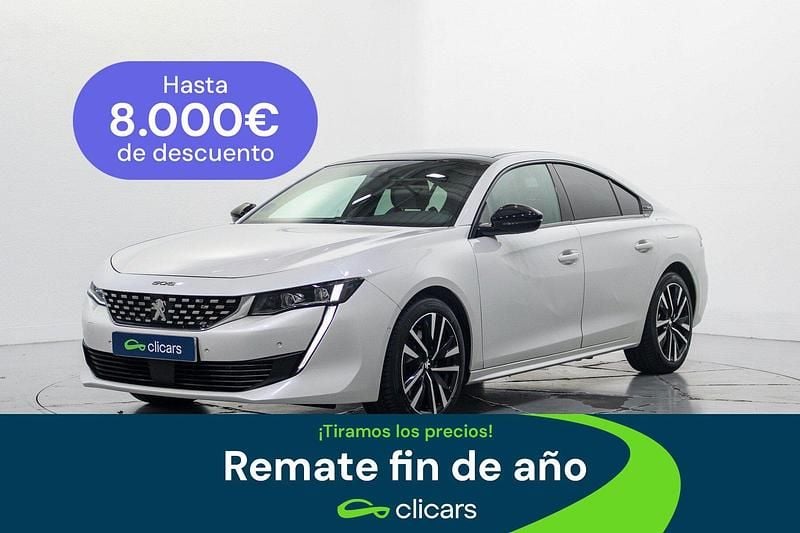 Blanco Usado 2021 Peugeot 508 GT Berlina | 24.990 € (Buen precio) - Imagen 1/4