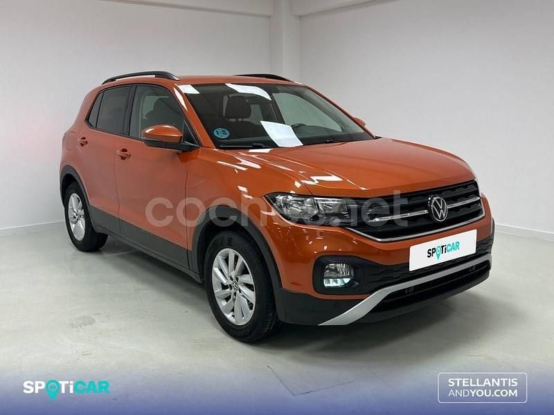 Usado VW T-Cross Advance 95 CV (69 kW) 2022 Naranja SUV
