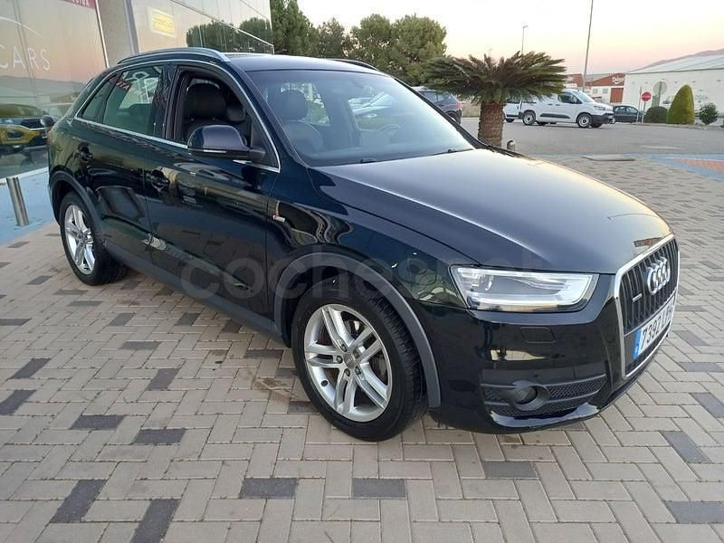 Usado Audi Q3 Ambition 177 CV (130 kW) 2013 Negro SUV