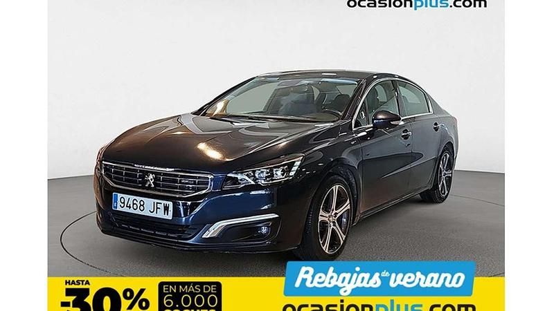 Azul Usado 2015 Peugeot 508 GT Berlina | 15.450 € (Precio justo) - Imagen 1/4