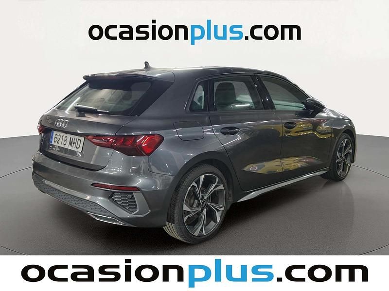 Usado Audi A3 S-Line 150 CV (110 kW) 2023 Gris Berlina