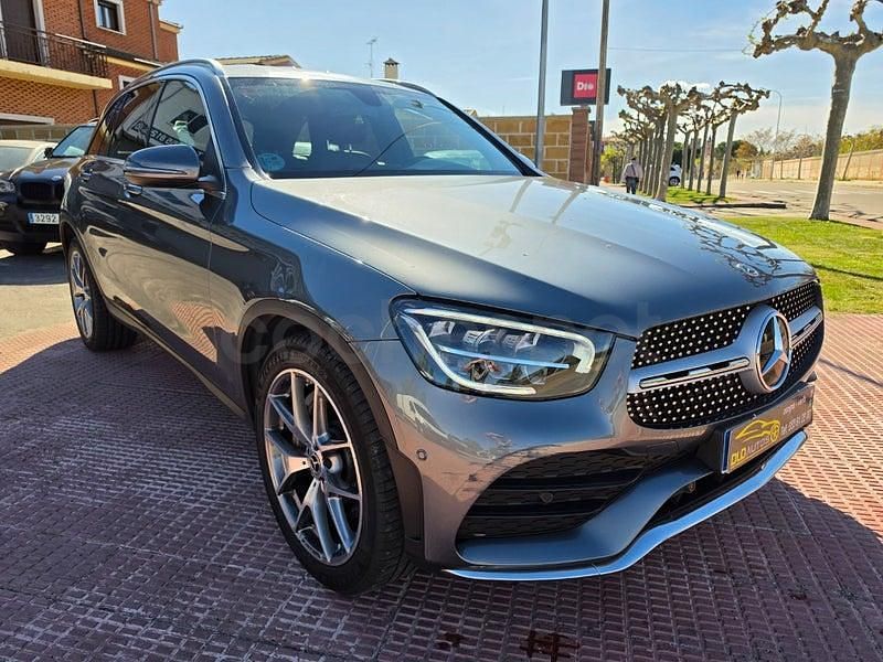 Usado Mercedes GLC220 194 CV (142 kW) 2021 Gris / plata SUV