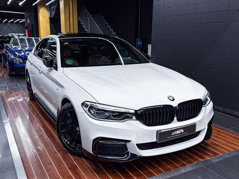 Usado BMW 540 M Performance 340 CV (250 kW) 2018 Blanco Berlina