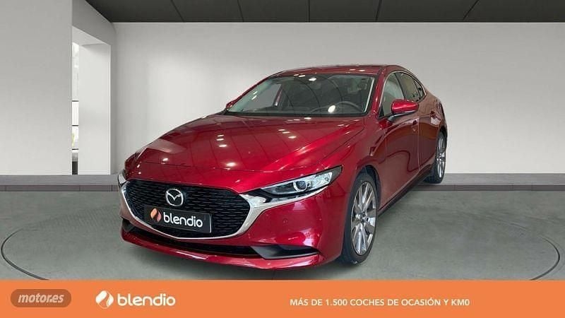 Rojo Usado 2021 Mazda 3 Berlina | 17.958 € (Buen precio) - Imagen 1/4