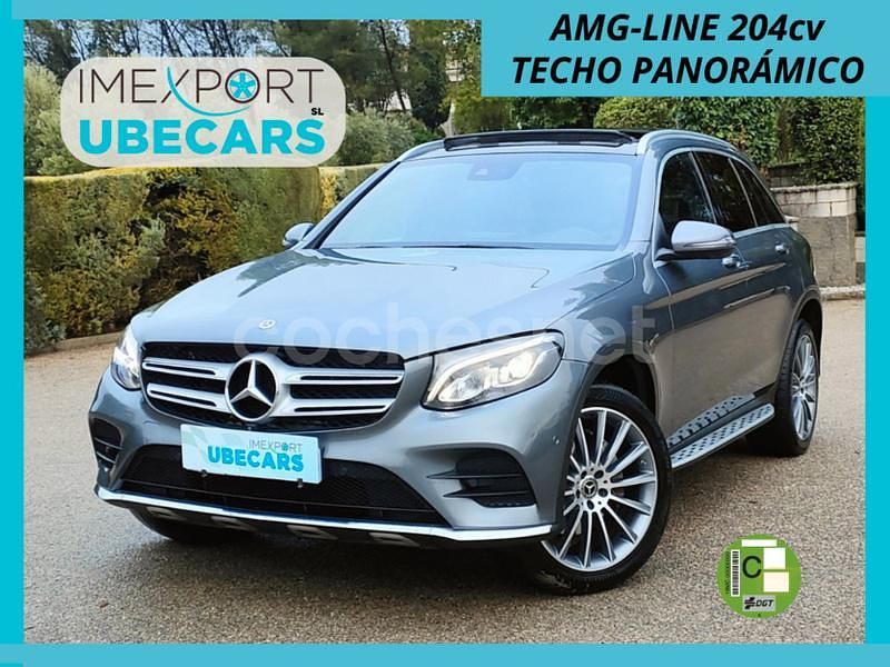 Gris / plata Usado 2018 Mercedes GLC250 SUV | 27.500 € (Precio justo) - Imagen 1/4