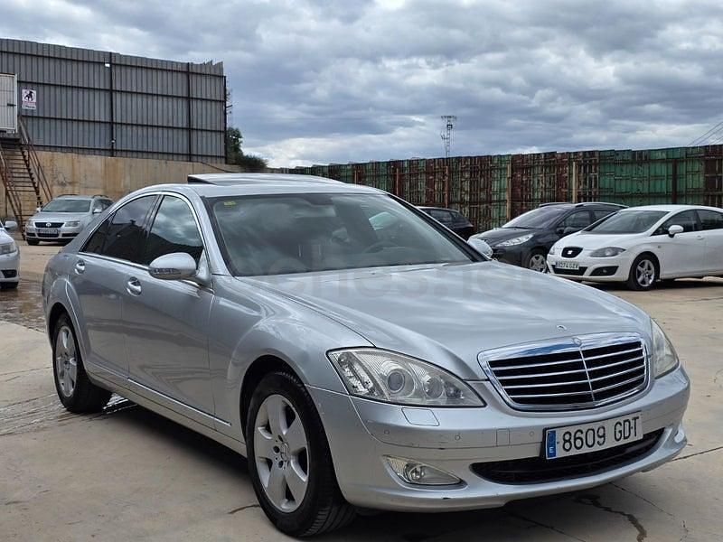 Usado Mercedes S350 272 CV (200 kW) 2009 Gris / plata Berlina