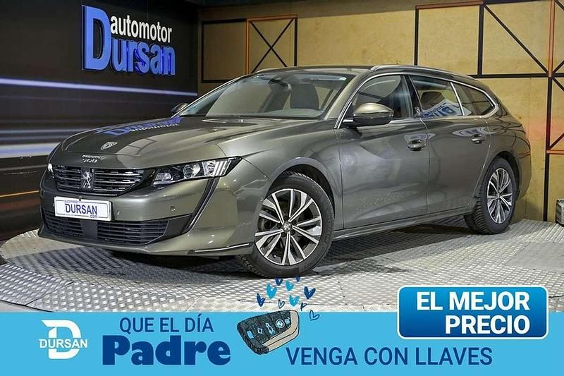 Usado Peugeot 508 SW Allure 131 CV (96 kW) 2020 Verde Familiar
