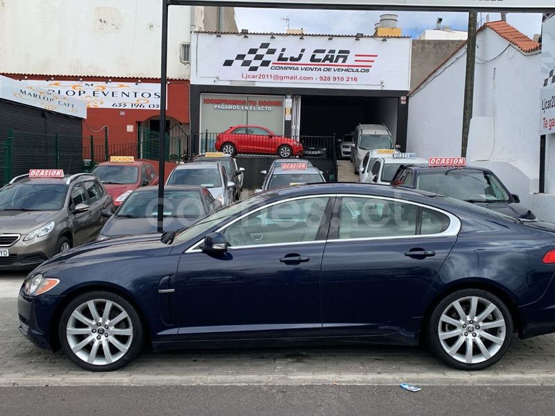 Usado Jaguar XF Luxury 207 CV (152 kW) 2008 Azul Berlina