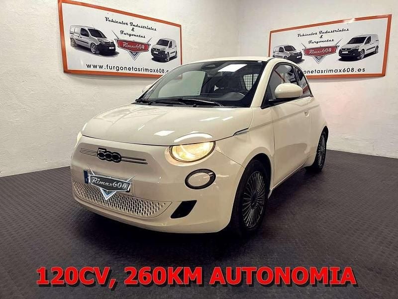 Blanco Usado 2022 Fiat 500e Icon Descapotable | 9000 € - Imagen 1/4