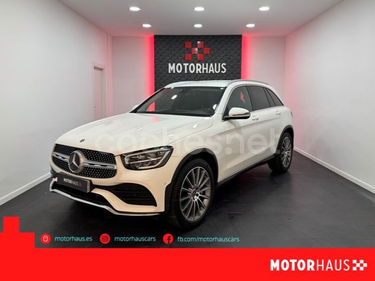 Blanco Usado 2021 Mercedes GLC220 SUV | 39.994 € (Buen precio) - Imagen 1/4