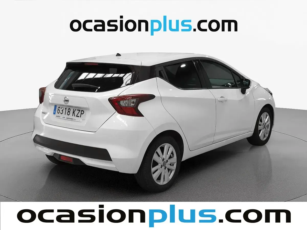 Usado Nissan Micra Acenta 101 CV (74 kW) 2019 Blanco Utilitario
