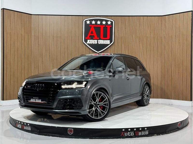 Gris / plata Usado 2017 Audi SQ7 Ambiente SUV | 43.999 € (Precio justo) - Imagen 1/4