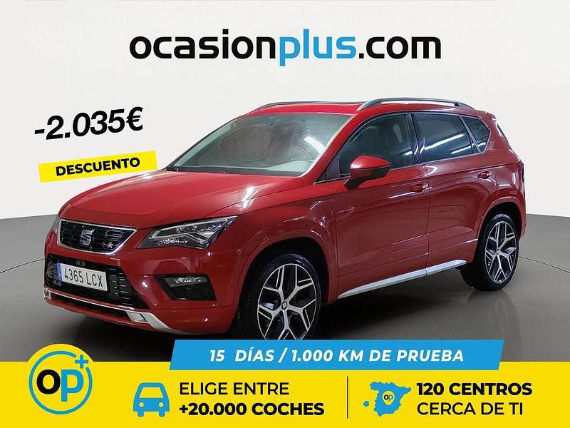 Usado Seat Ateca FR 150 CV (110 kW) 2019 Rojo SUV
