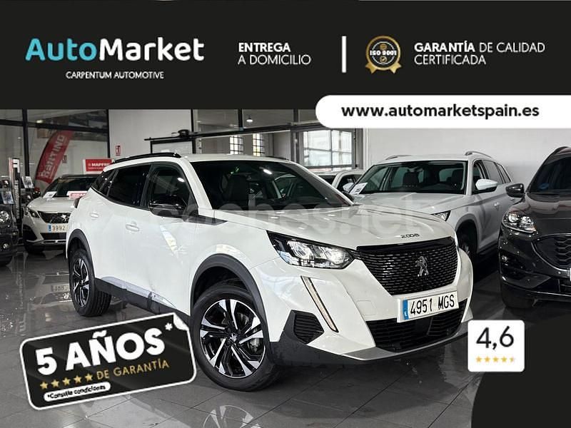 Blanco Usado 2023 Peugeot 2008 Allure SUV | 12.900 € (Super precio) - Imagen 1/4