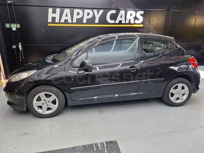 Usado Peugeot 207 Sport 95 CV (69 kW) 2007 Negro Berlina