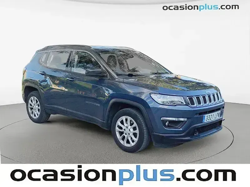 Begagnad Jeep Compass Longitude 130 HK (95 kW) 2021 Blå SUV