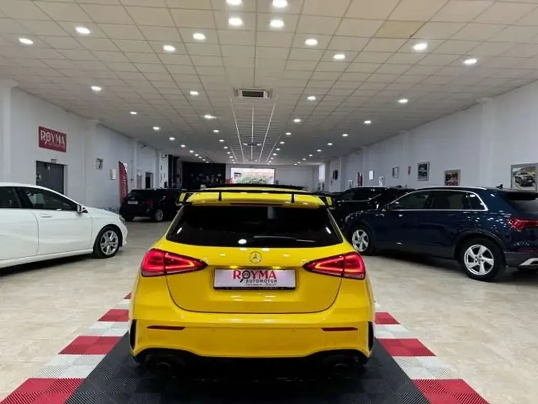 Käytetty Mercedes A220 306 HP (225 kW) 2019 Keltainen Sedan