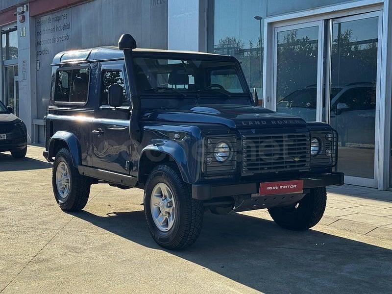 Usado Land Rover Defender SE 122 CV (89 kW) 2008 Azul Familiar