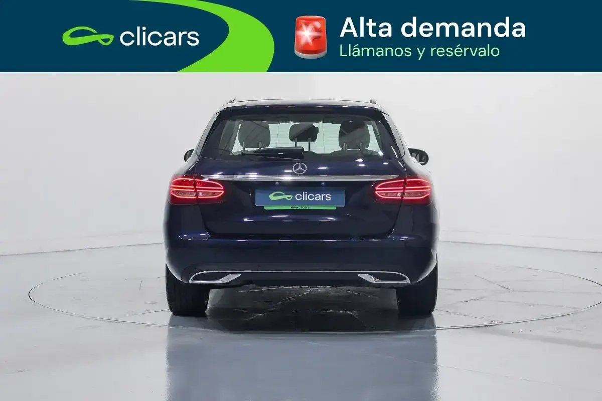Usado Mercedes C220 194 CV (142 kW) 2019 Azul Familiar