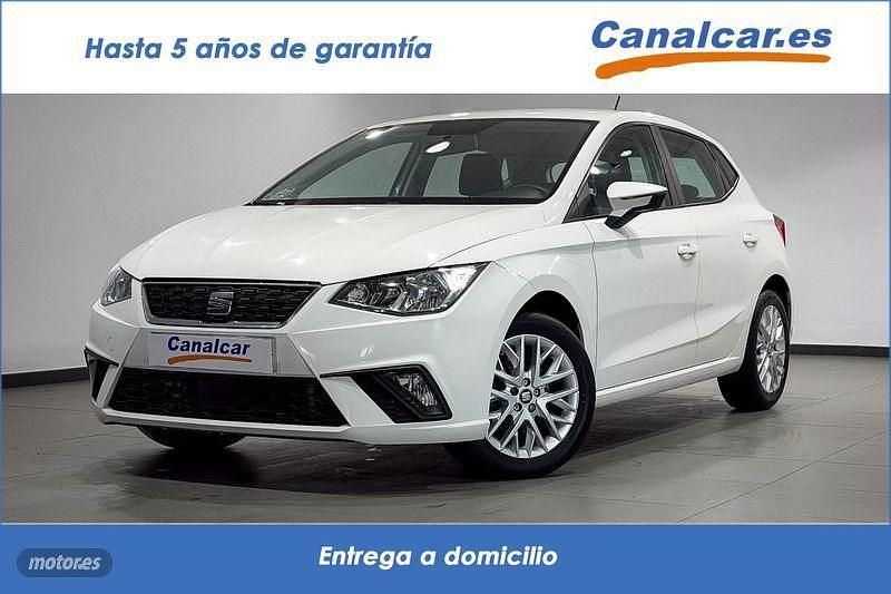 Usado Seat Ibiza Style 95 CV (69 kW) 2018 Blanco Utilitario