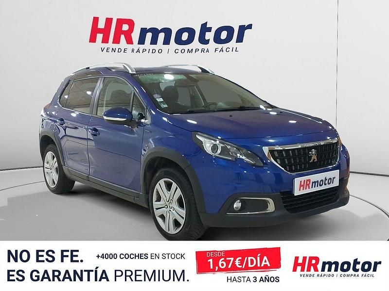 Usado Peugeot 2008 Signature Sky 110 CV (80 kW) 2019 Azul SUV