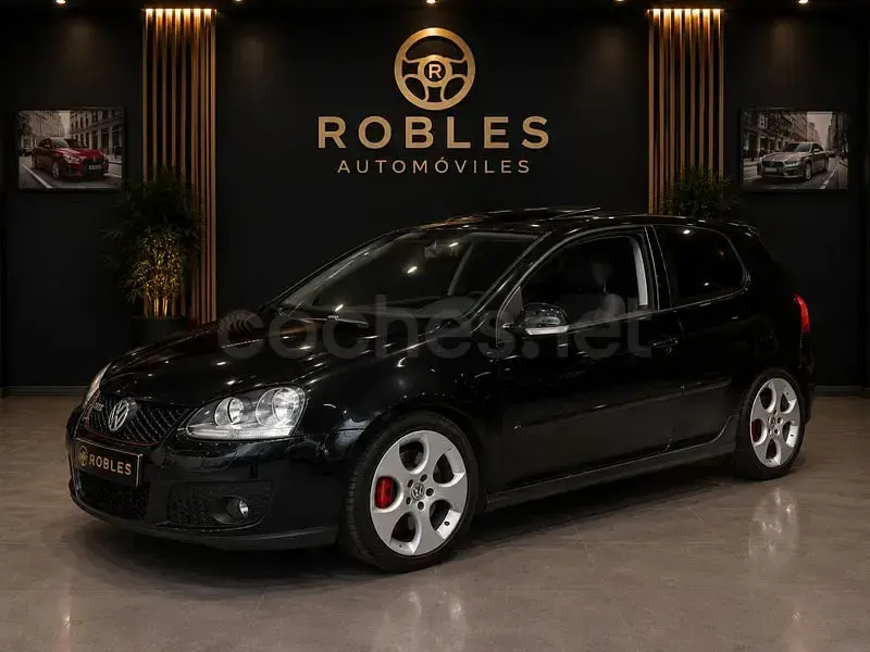 Usado VW Golf V GTI 200 CV (147 kW) 2007 Negro Berlina
