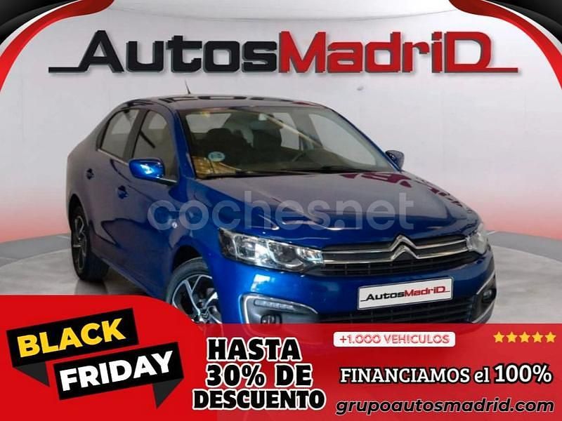 Azul Usado 2018 Citroën C-Elysee I Feel Berlina | 8990 € (Precio justo) - Imagen 1/4
